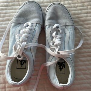 light blue vans